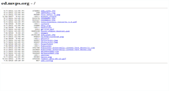 Desktop Screenshot of ed.mvps.org