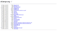 Tablet Screenshot of ed.mvps.org